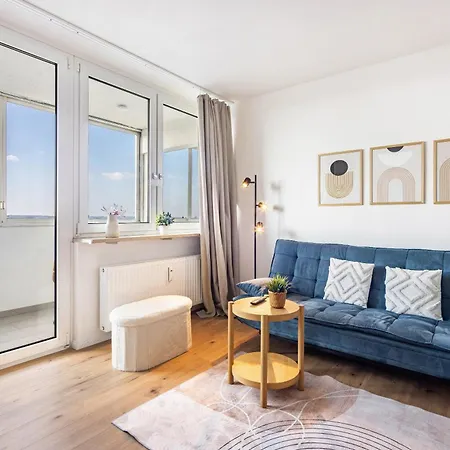 Apartman Sonnenaufgang, Ausblick Augsburg