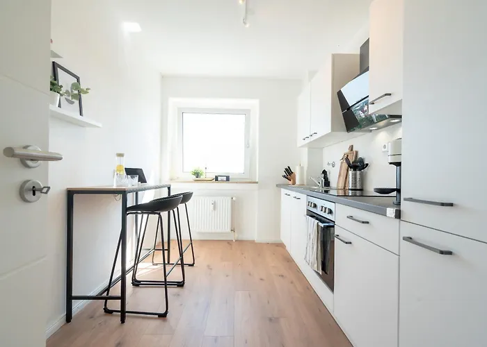 Apartment Sonnenaufgang, Ausblick Augsburg