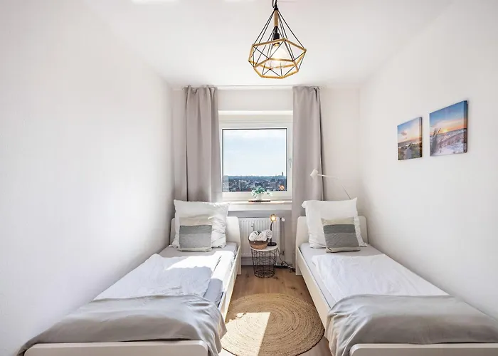 Apartment Sonnenaufgang, Ausblick Augsburg